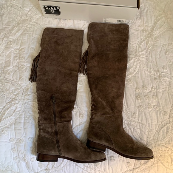 Frye Tina Tassel Lace Boot - Picture 3 of 11